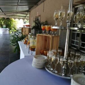 La Louise Catering welcome drinks