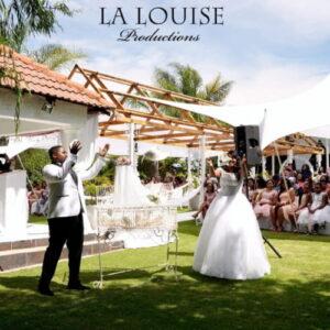 La Louise Entertainment bride and groom